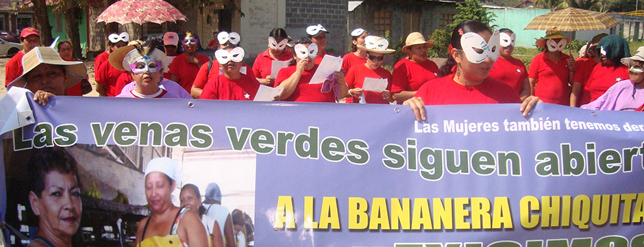 Bananenplantagenarbeiter demonstrieren in Honduras